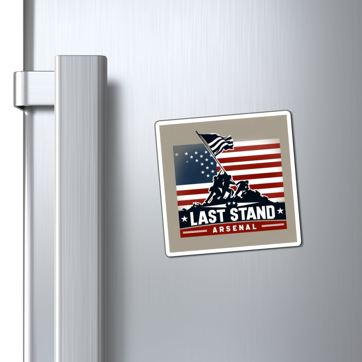 Last Stand Arsenal - Flag Magnet