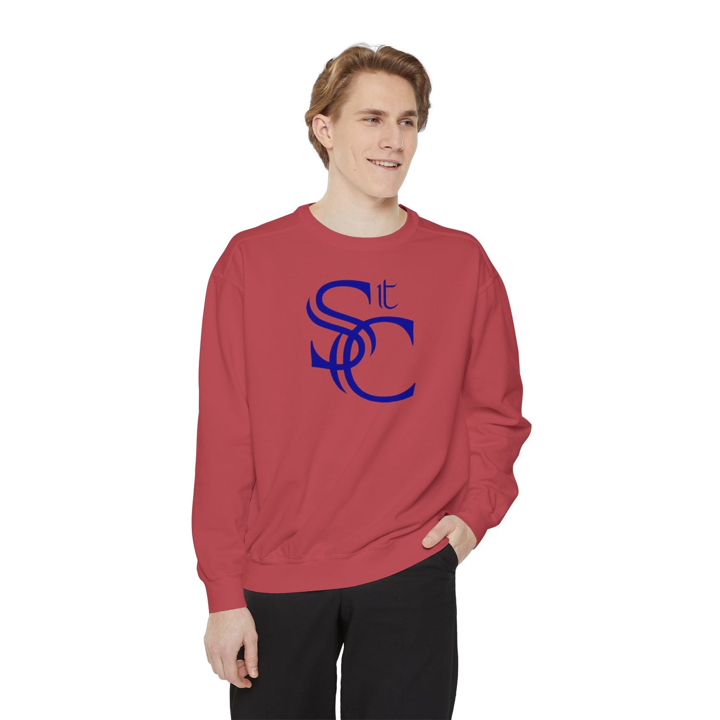 St. Columbkille Crusaders - Unisex Garment-Dyed Sweatshirt