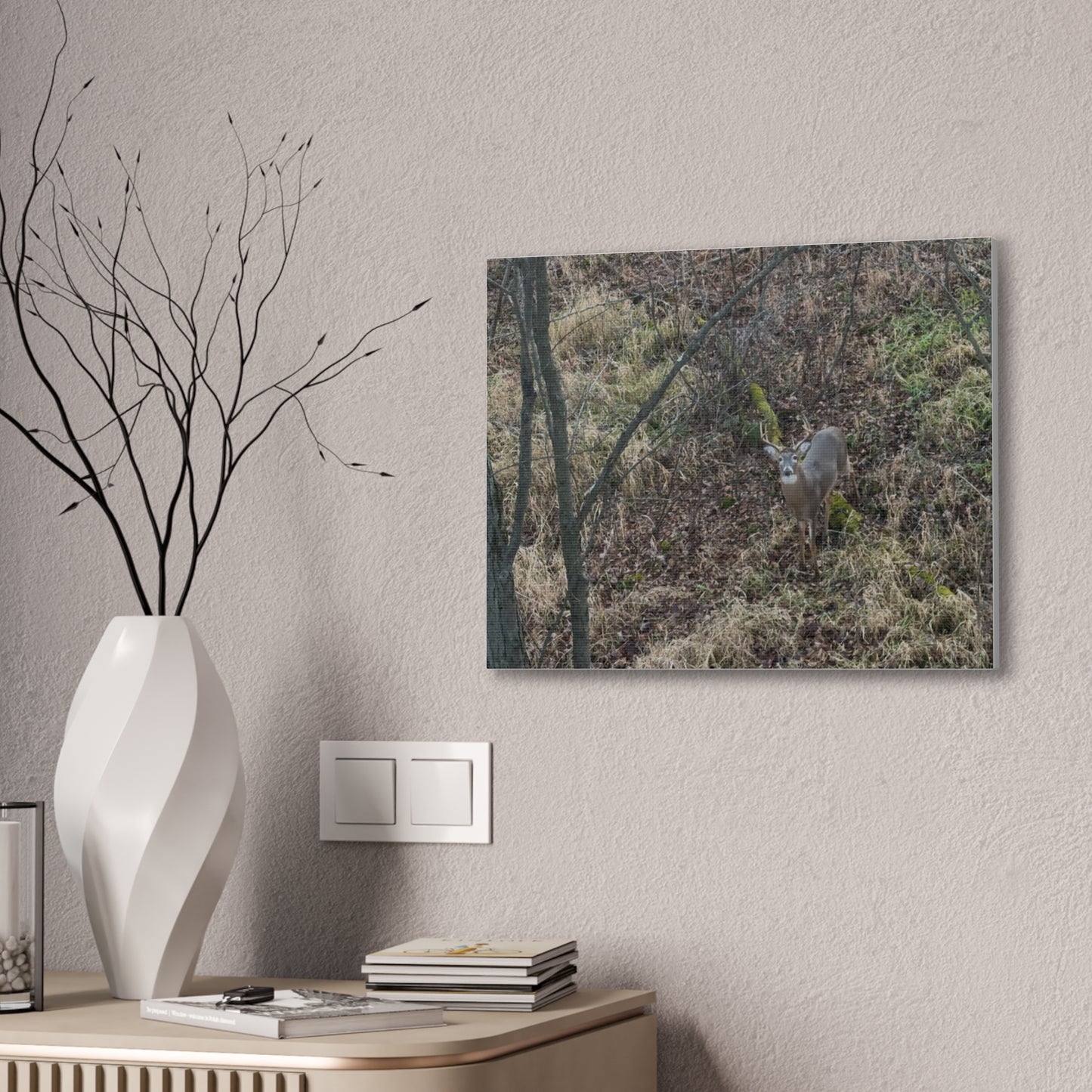 Wisconsin Adrenaline Junkies - Canvas Stretched, 0.75" - Deer