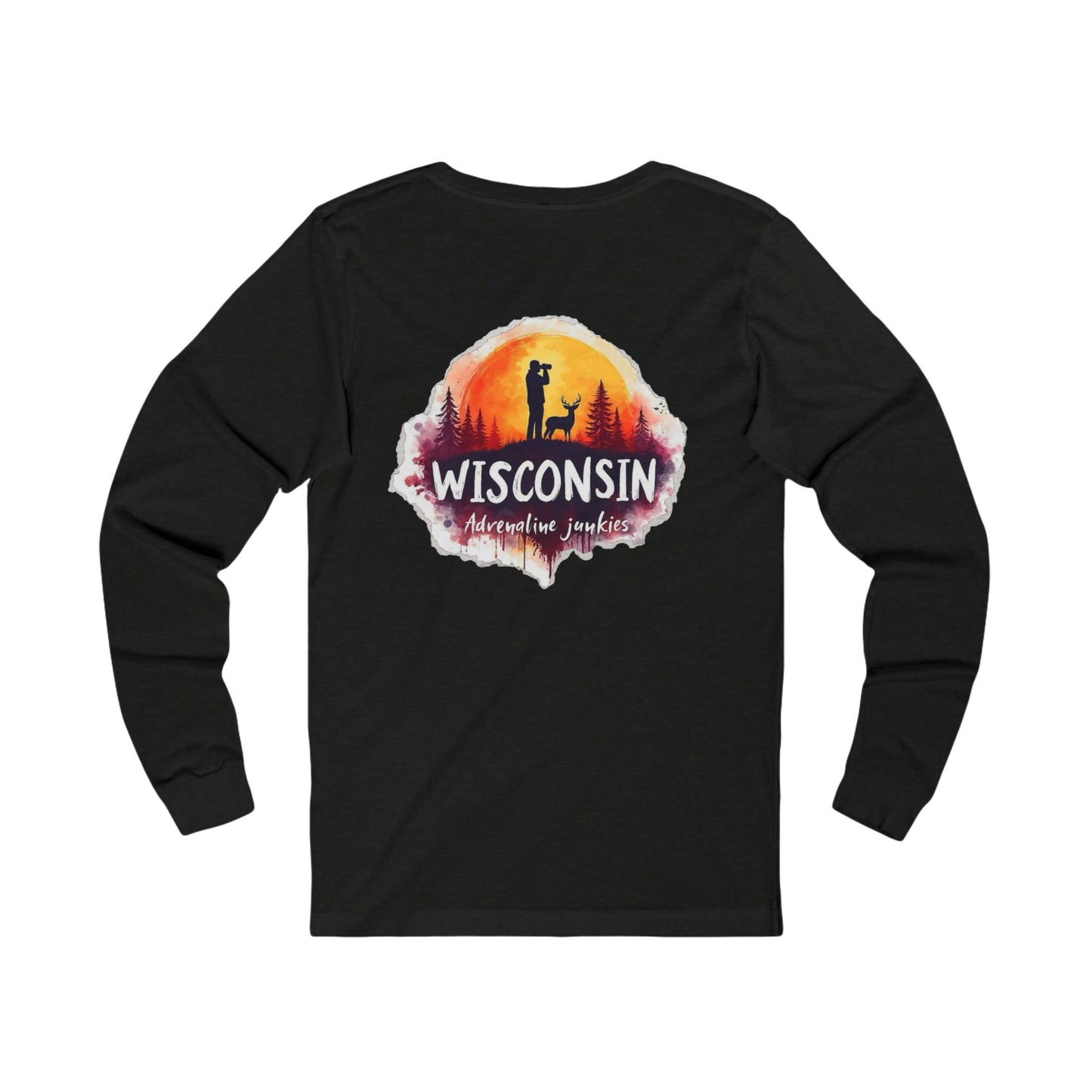 Wisconsin Adrenaline Junkies - Unisex Jersey Long Sleeve Tee