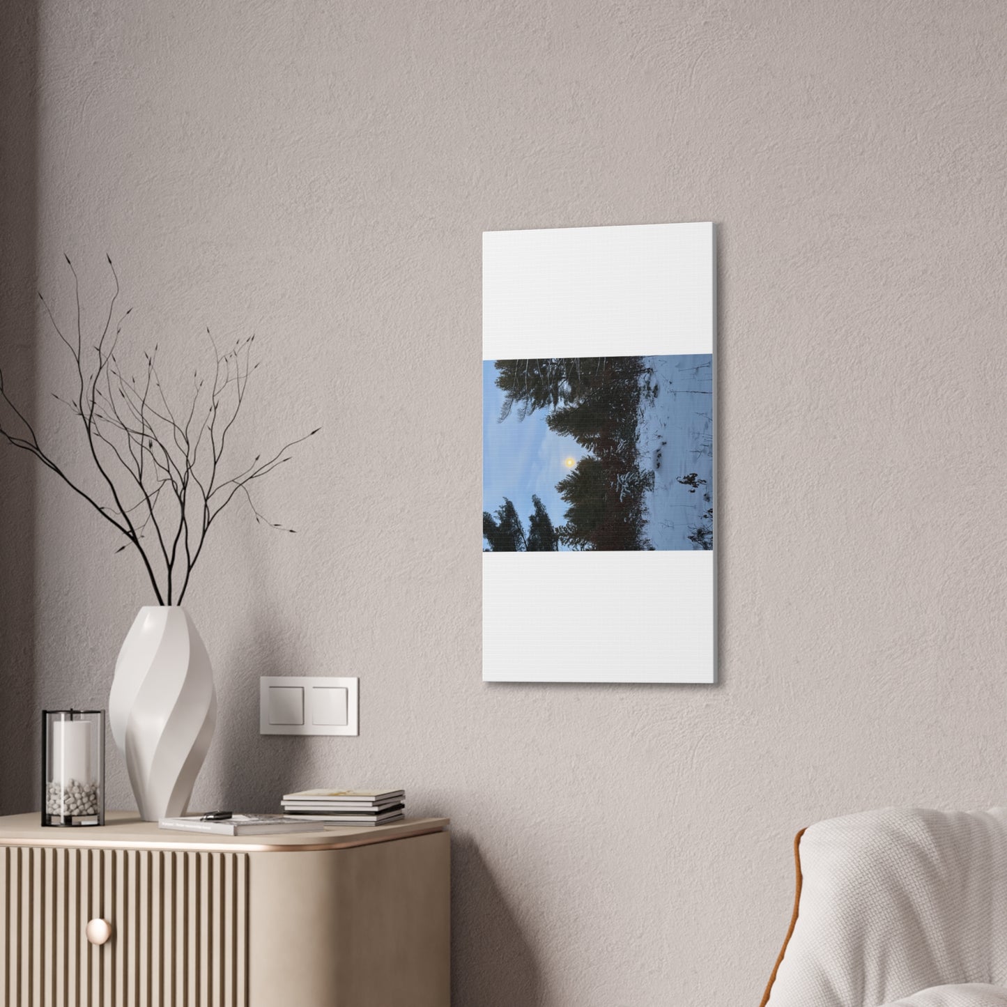 Wisconsin Adrenaline Junkies - Canvas Stretched, 0.75" - Snow