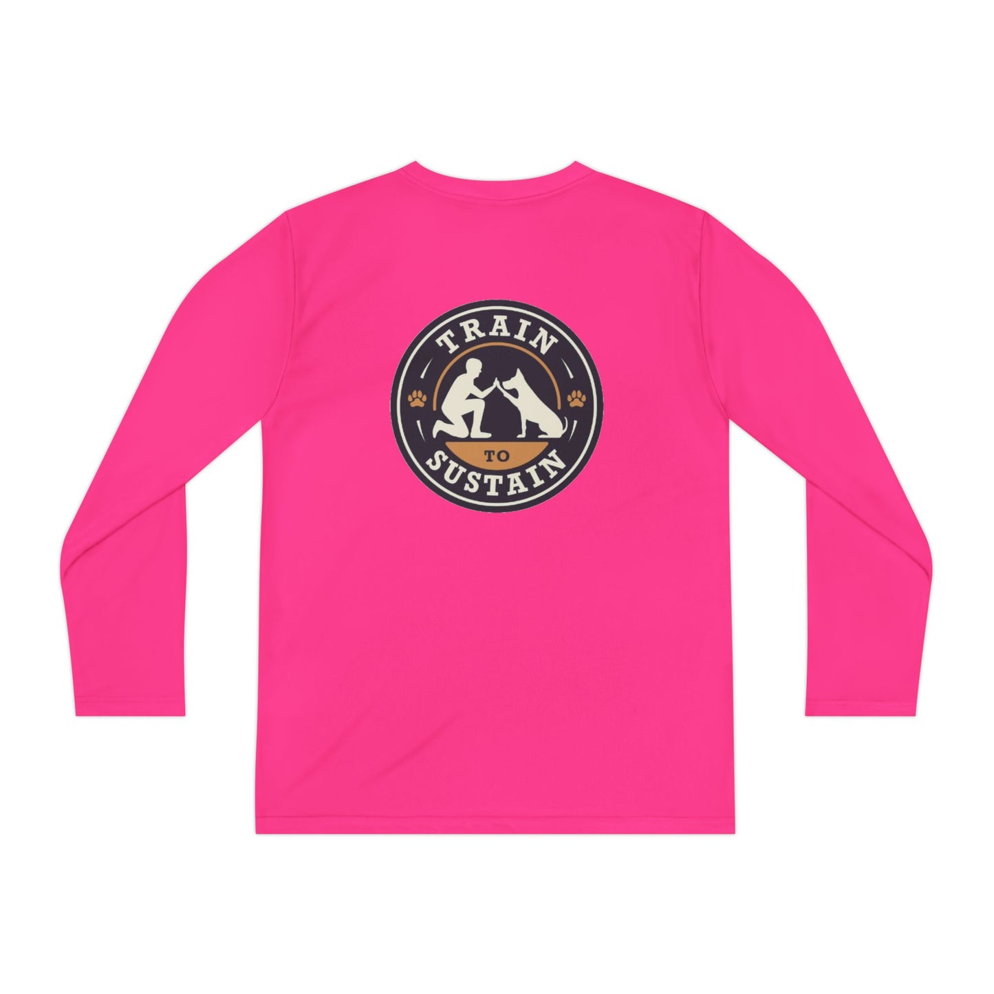 Long Sleeve Tee Youth Train to Sustain