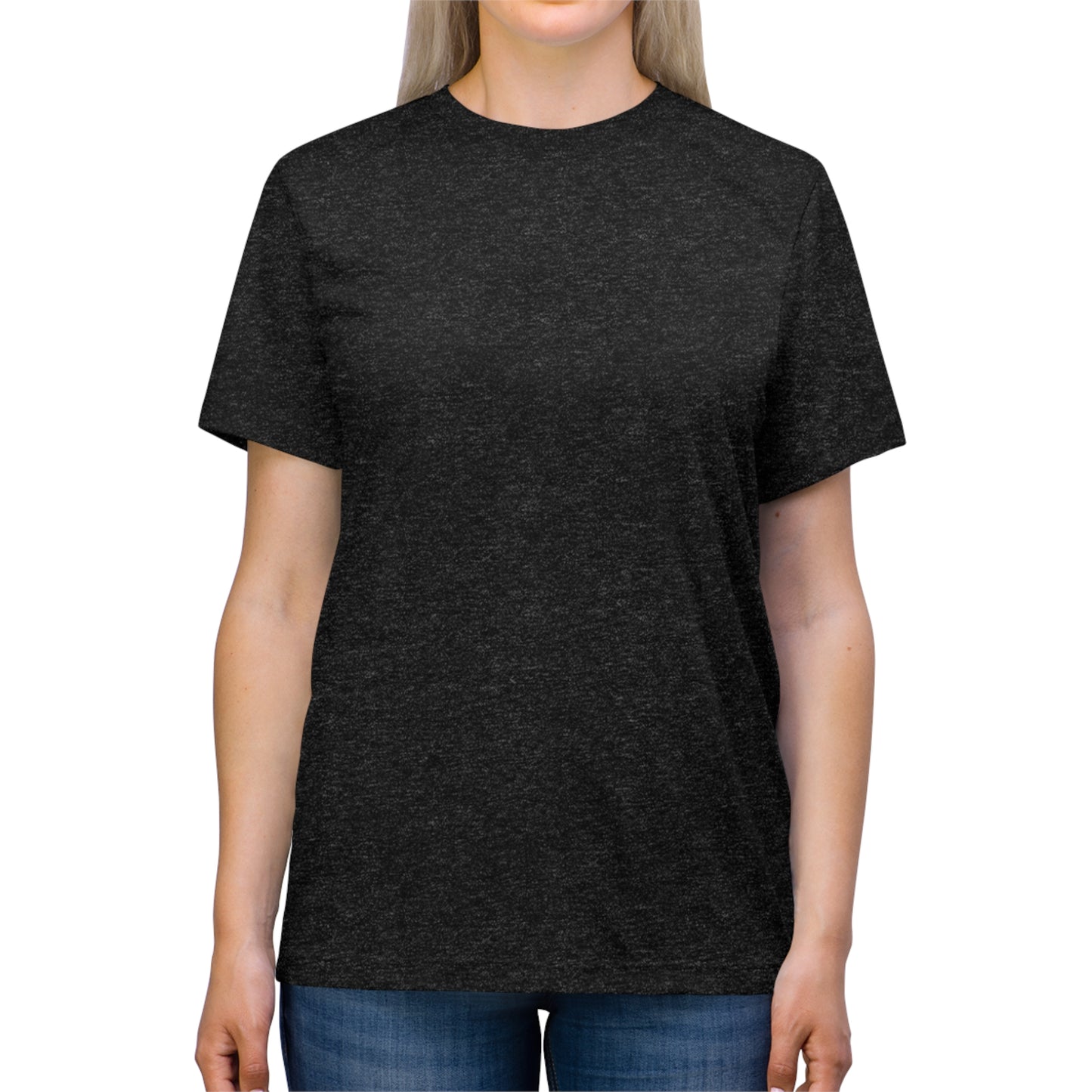 Label in neck - Template - Unisex Triblend Tee