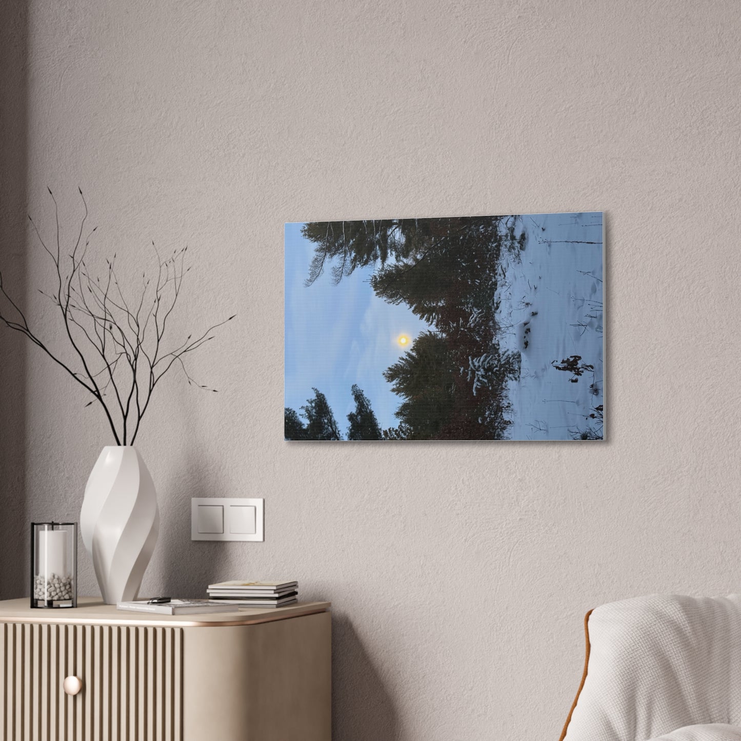 Wisconsin Adrenaline Junkies - Canvas Stretched, 0.75" - Snow