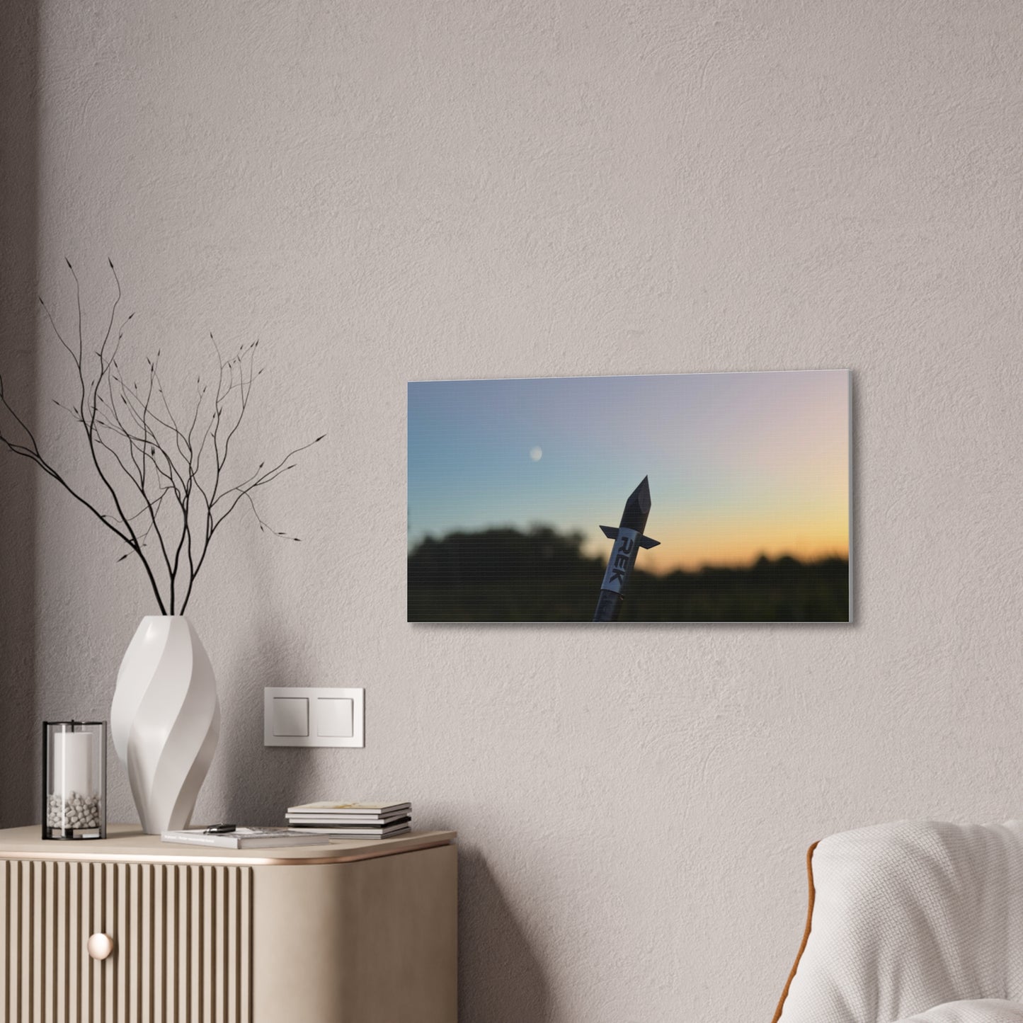 Wisconsin Adrenaline Junkies - Canvas Stretched, 0.75" -Dagger