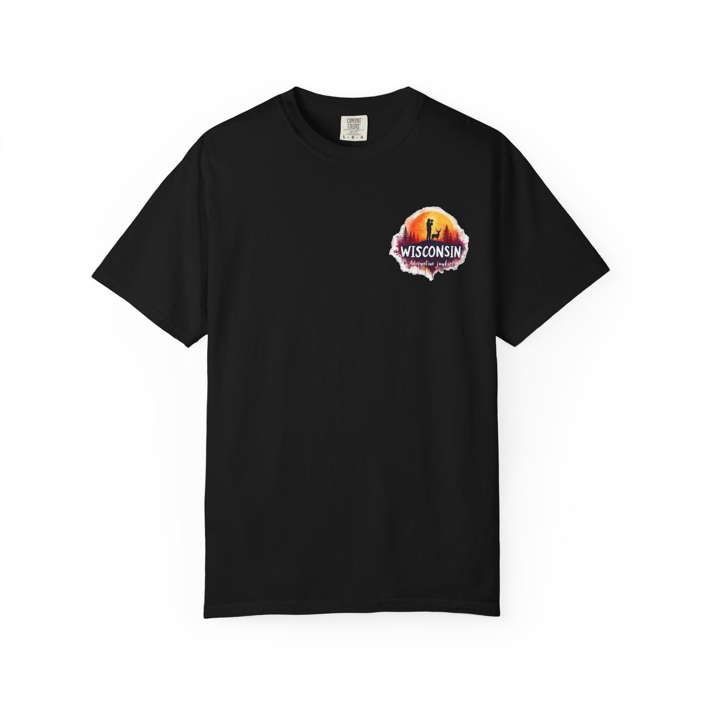 Wisconsin Adrenaline Junkies Unisex Garment-Dyed T-shirt