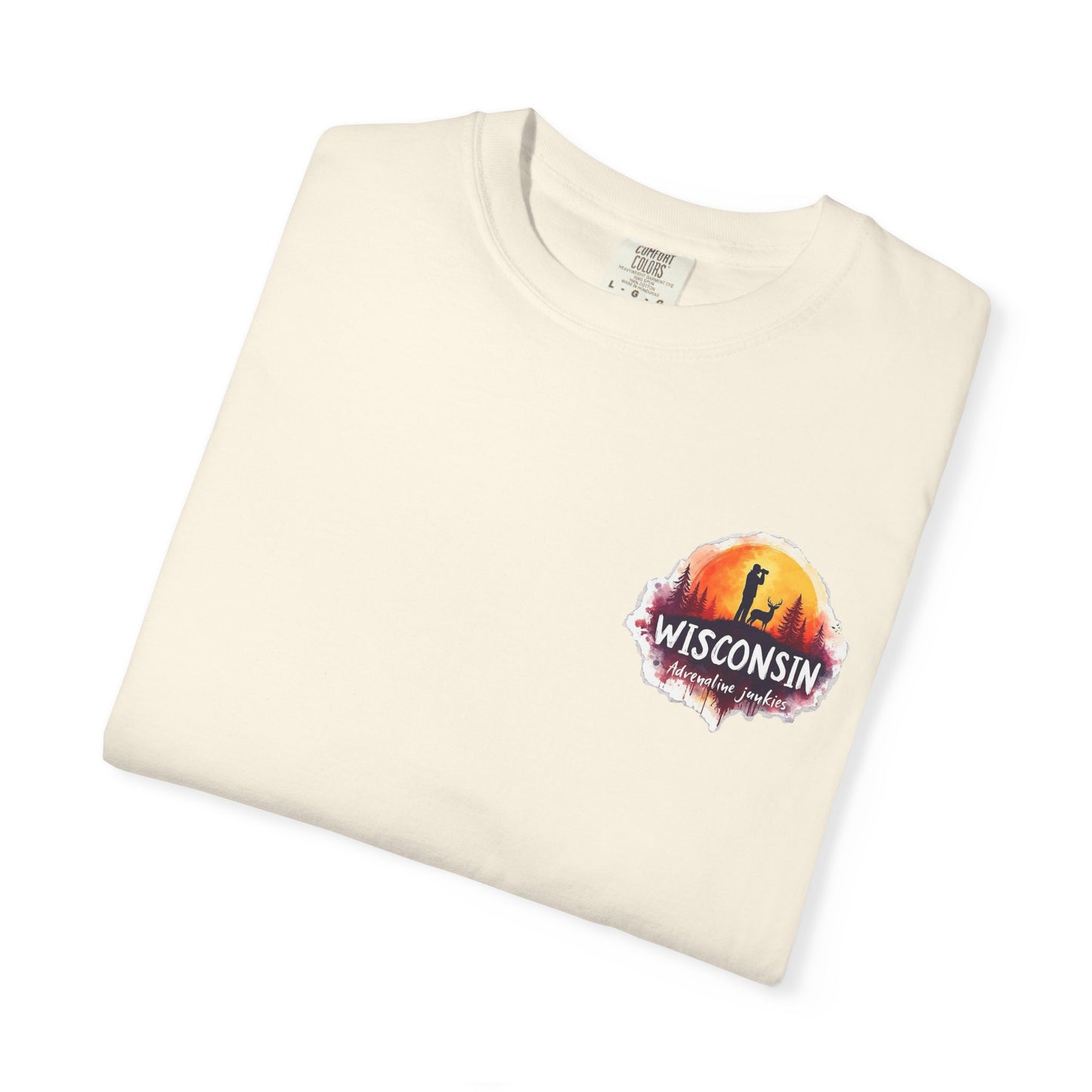 Wisconsin Adrenaline Junkies Unisex Garment-Dyed T-shirt