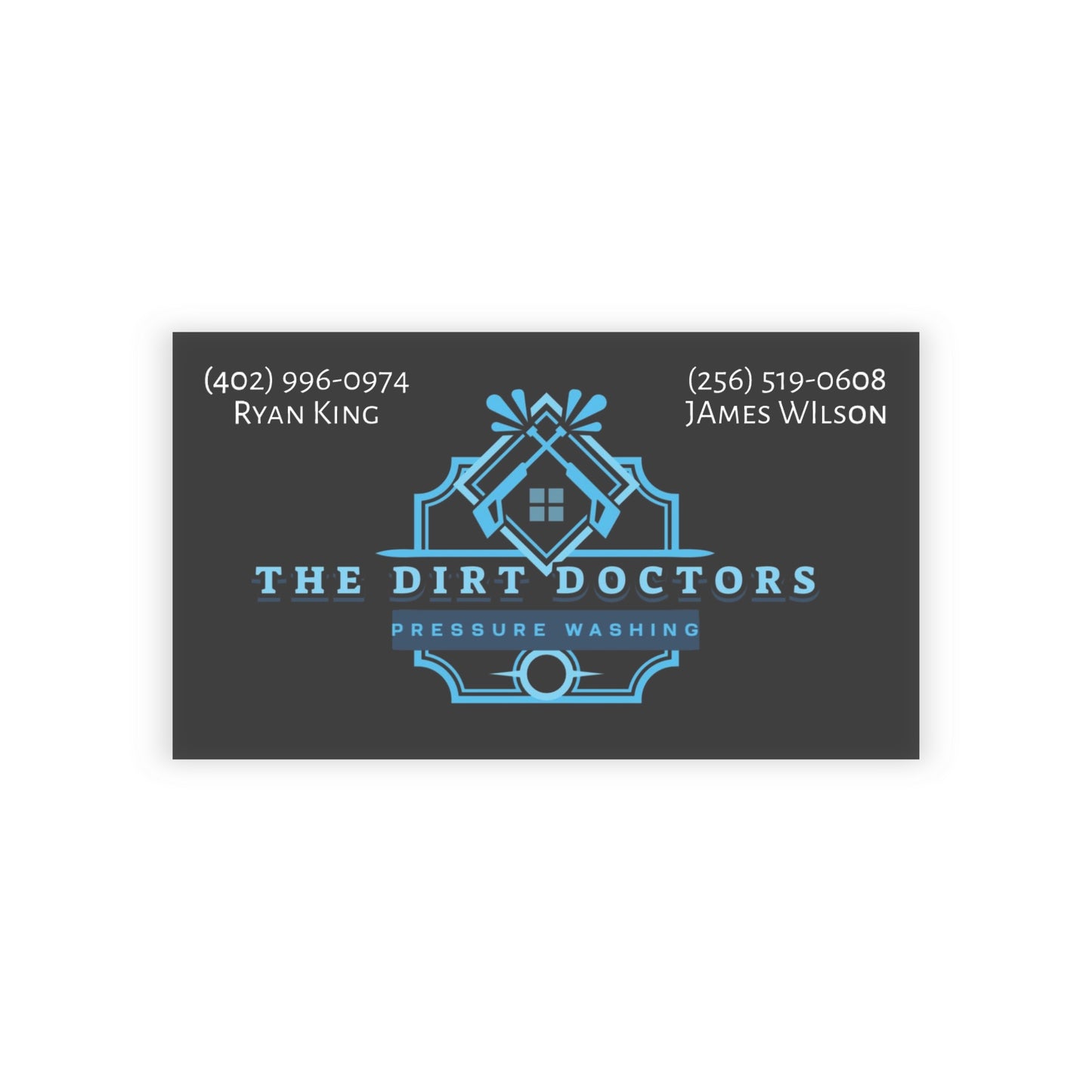 Dirt Doctors - Business Cards