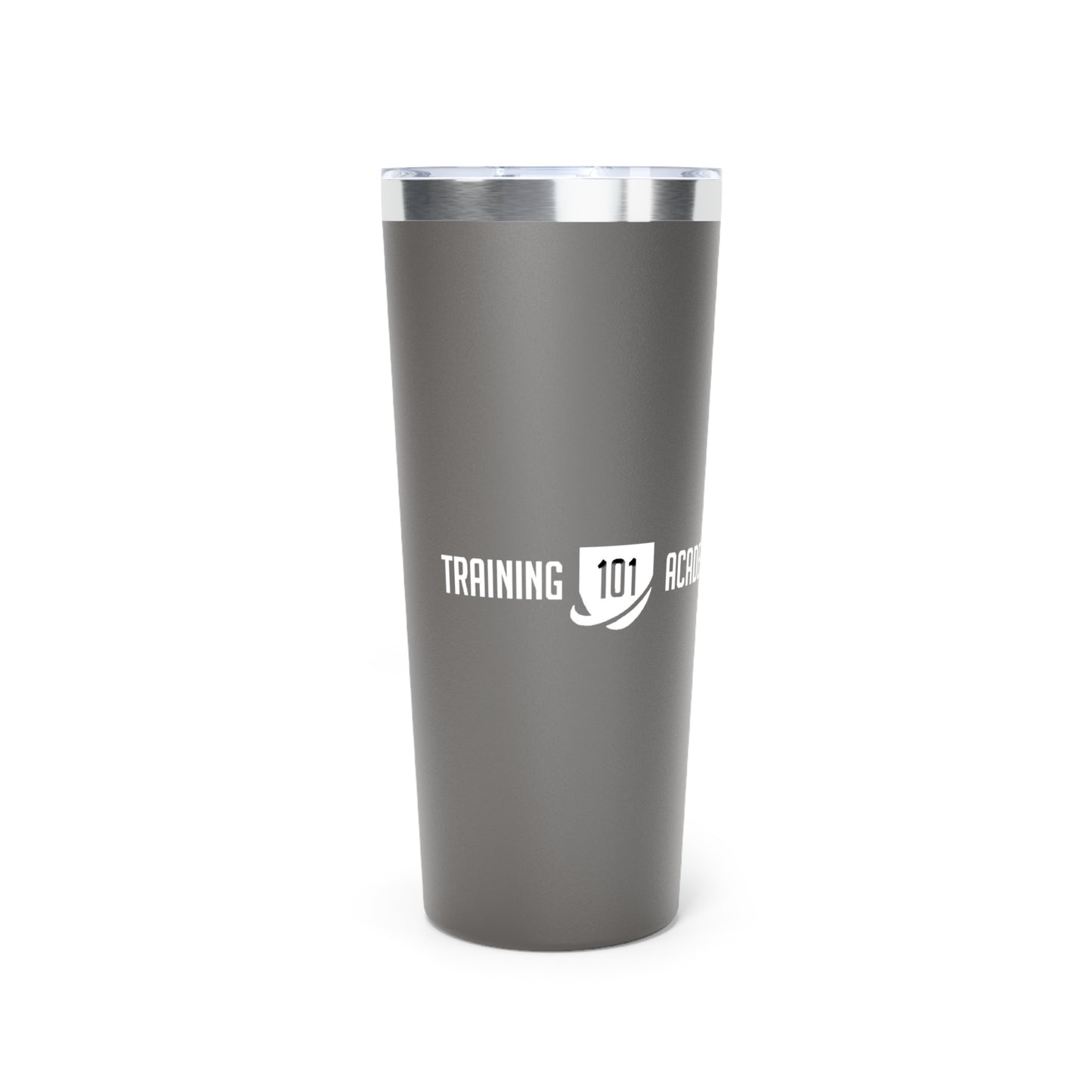 Training 101 Academy Copper Vacuum Insulated Tumbler, 22oz Lean Thinker, Strong Drinker