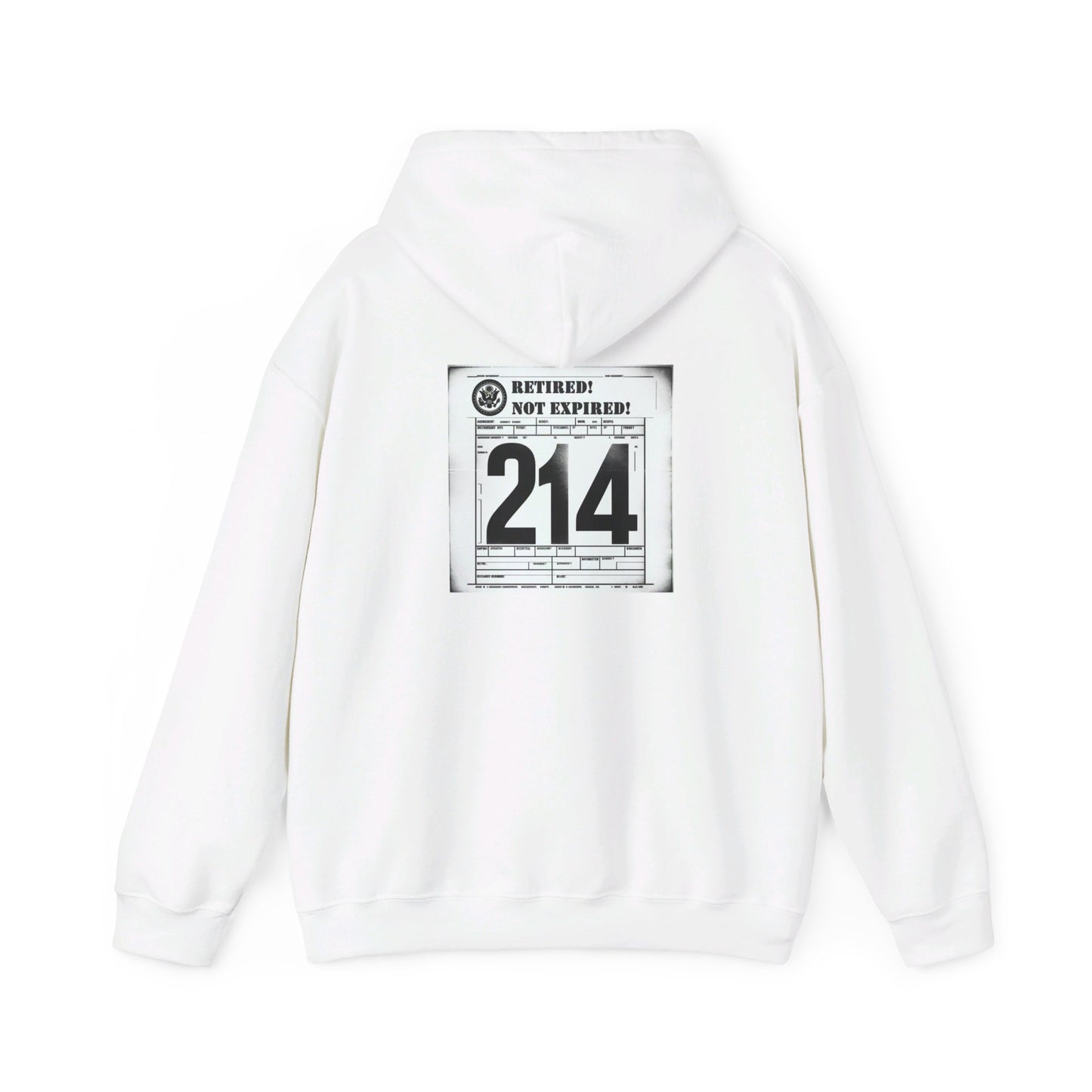 RAC Retired Not Expired-Hooded Sweatshirt!