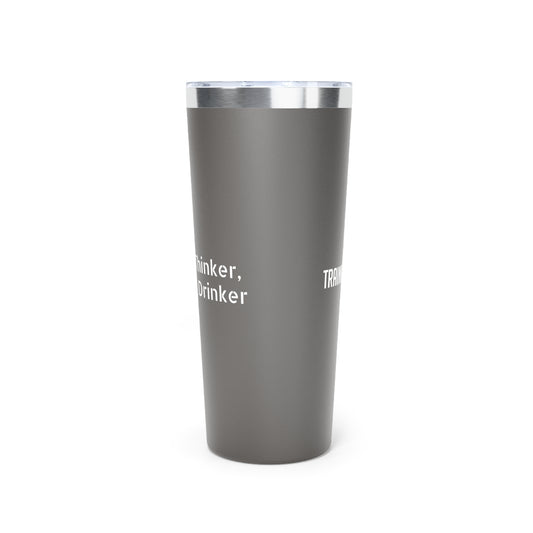 Training 101 Academy Copper Vacuum Insulated Tumbler, 22oz Lean Thinker, Strong Drinker