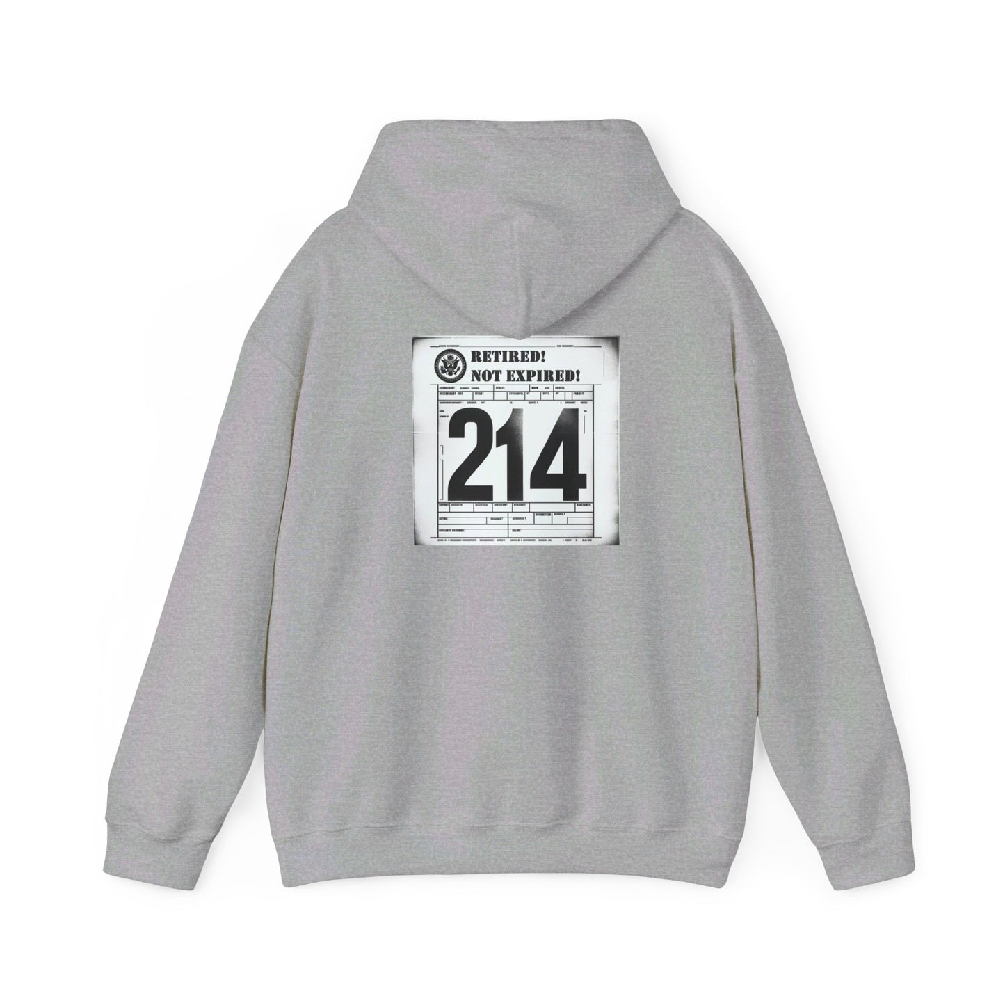 RAC Retired Not Expired-Hooded Sweatshirt!