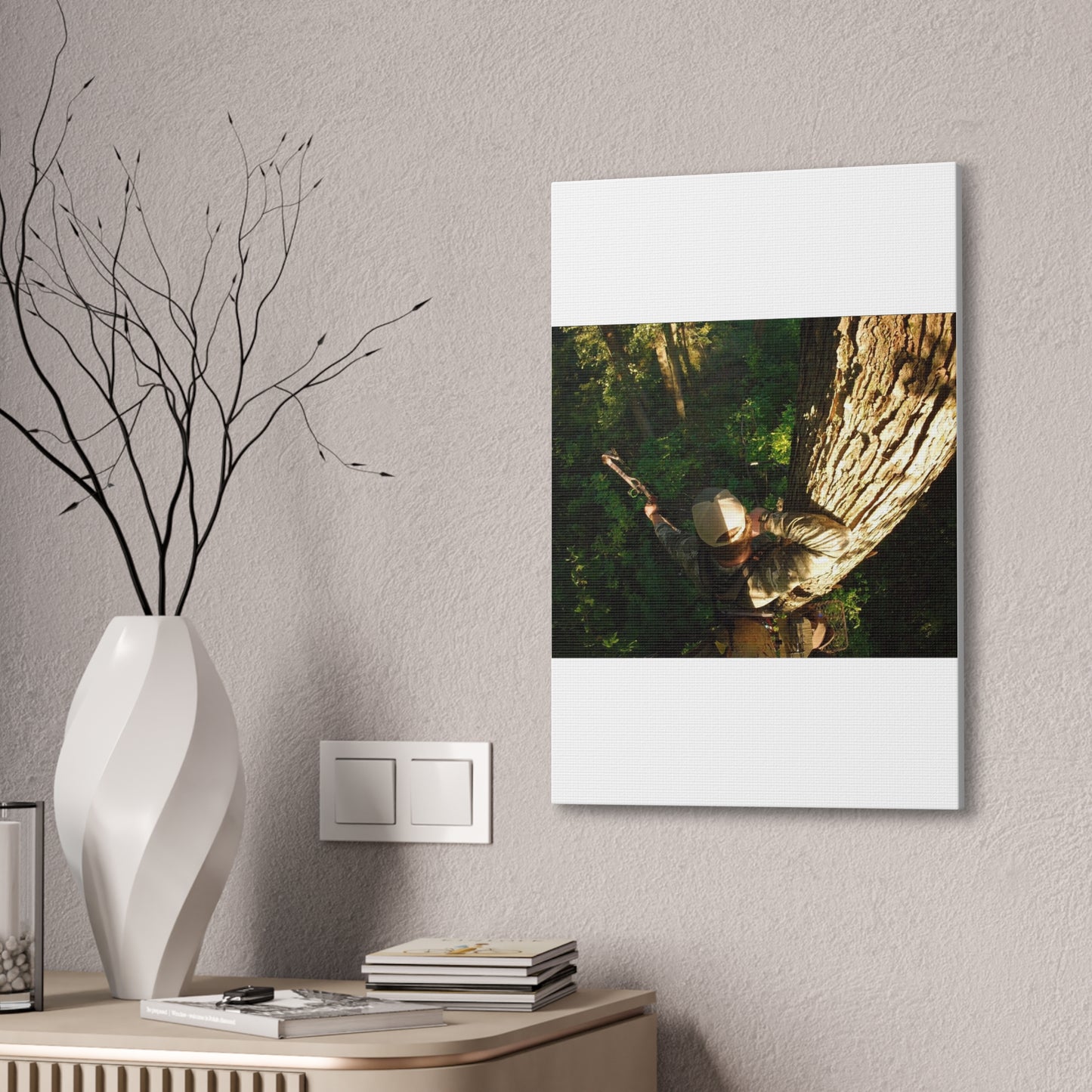 Wisconsin Adrenaline Junkies - Canvas Stretched, 0.75" - Hunter