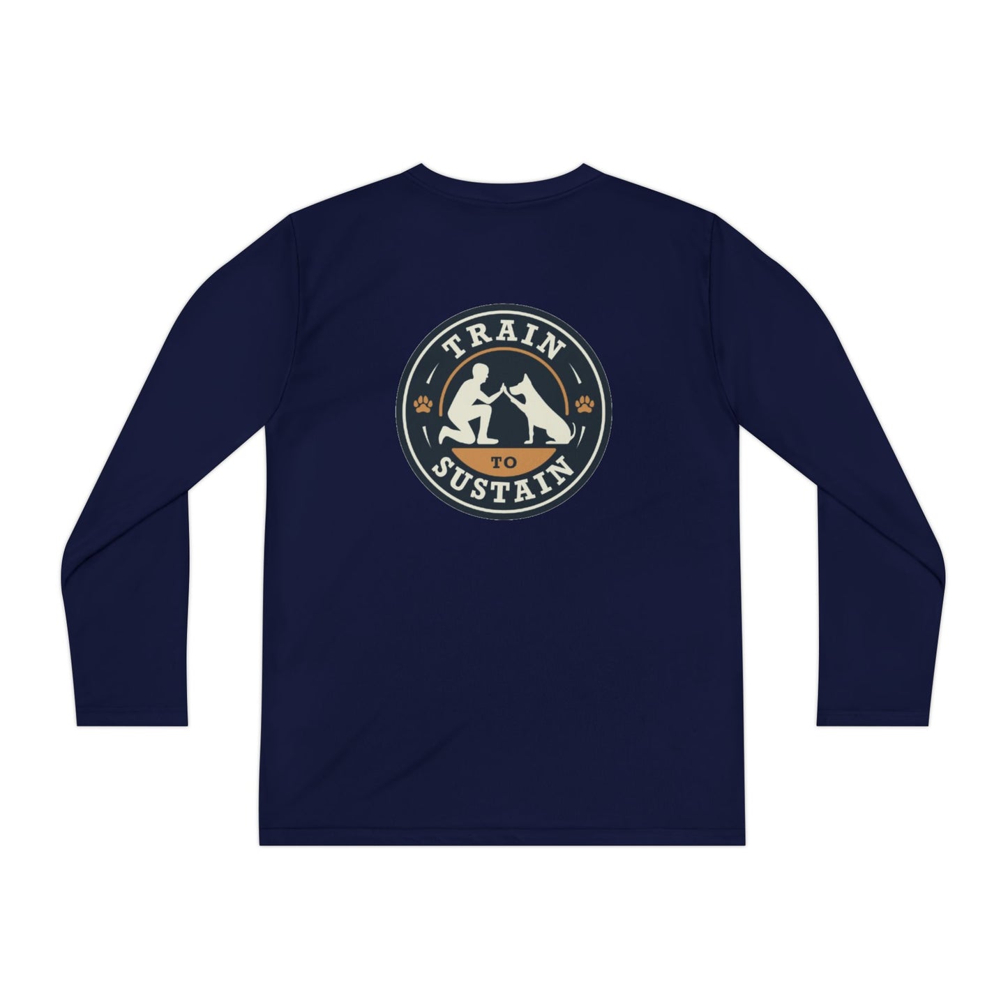 Long Sleeve Tee Youth Train to Sustain
