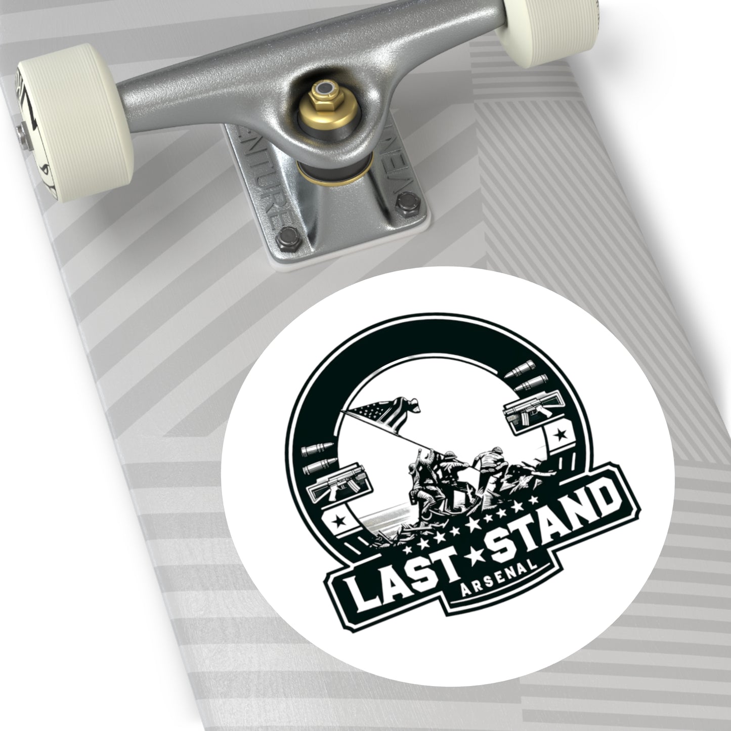 Last Stand Arsenal - Bullet Round Sticker