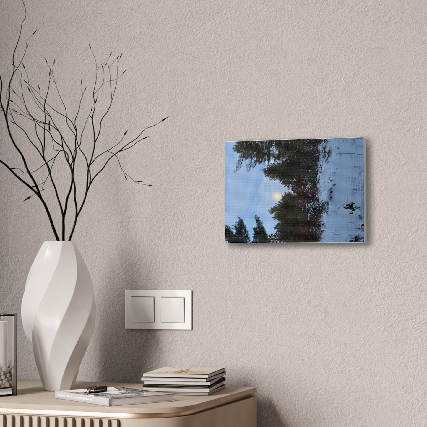 Wisconsin Adrenaline Junkies - Canvas Stretched, 0.75" - Snow