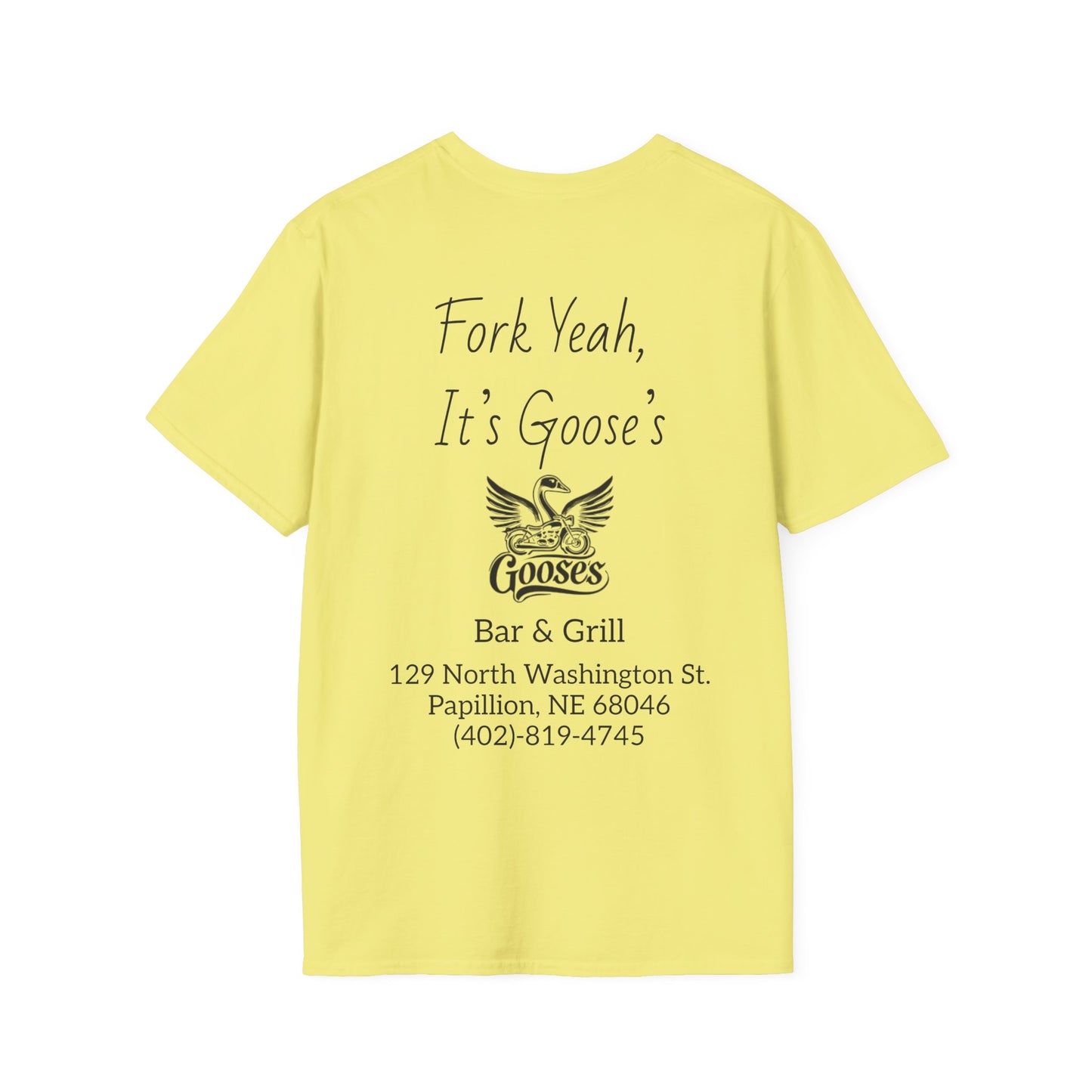 Goose's Bar & Grill - T-Shirt Fork Yeah