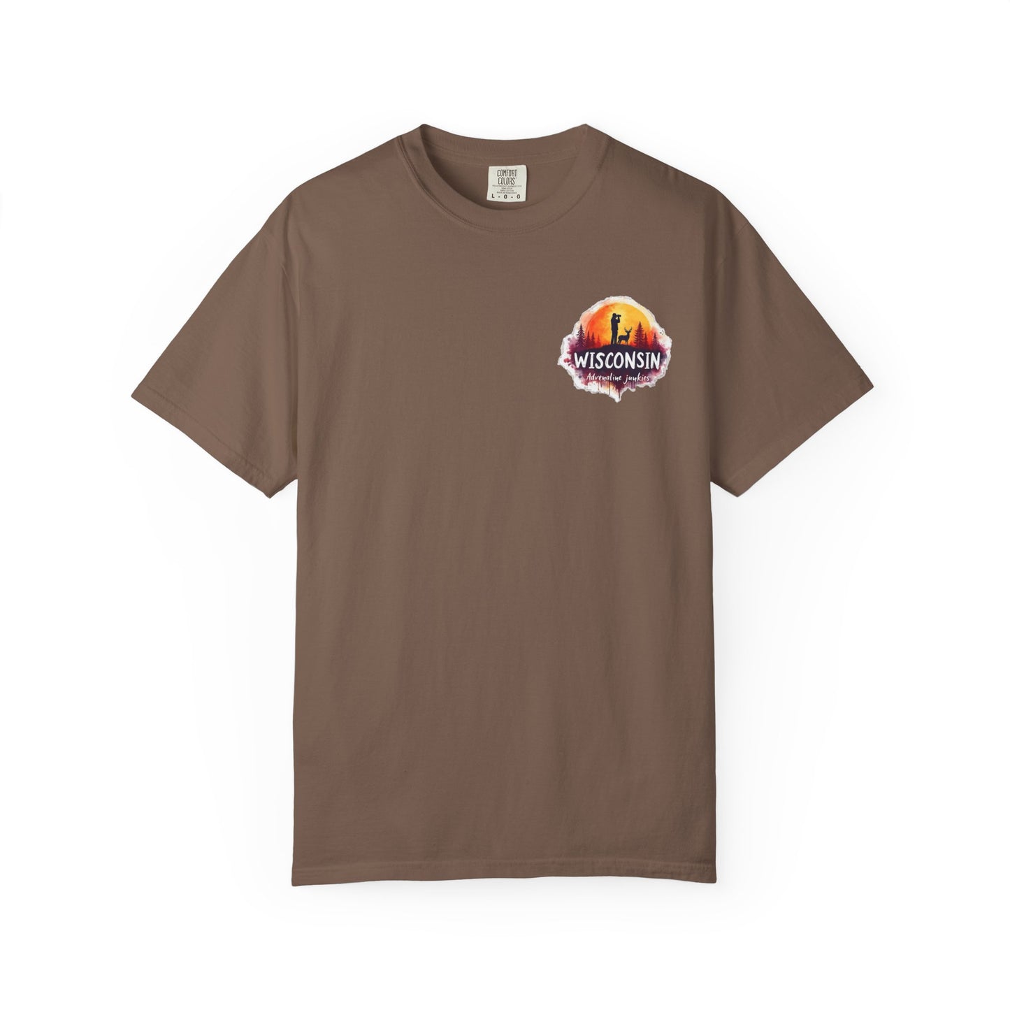 Wisconsin Adrenaline Junkies Unisex Garment-Dyed T-shirt