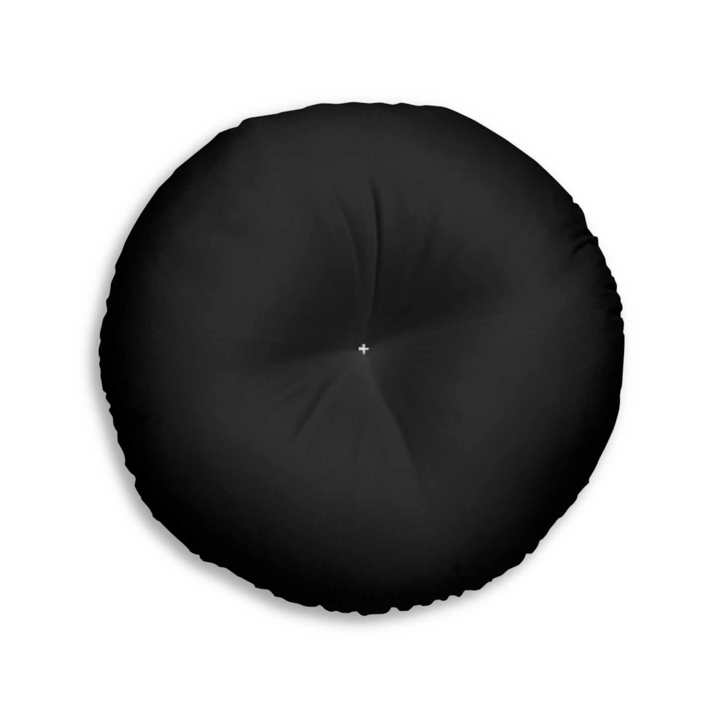 Quakes - Tufted Floor Pillow, Round