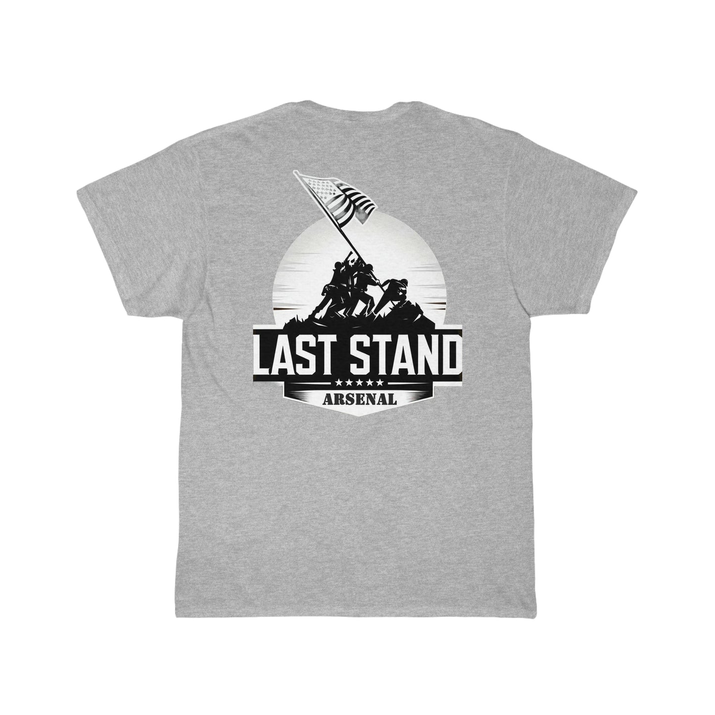 Last Stand Arsenal - All Together (Black and White design) Tee