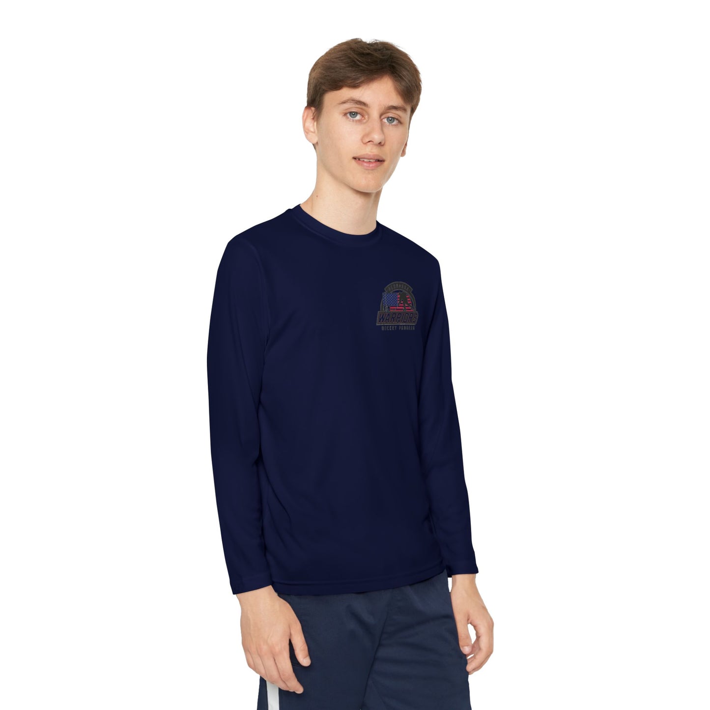Nebraska Warriors Hockey Program Long Sleeve Tee Youth