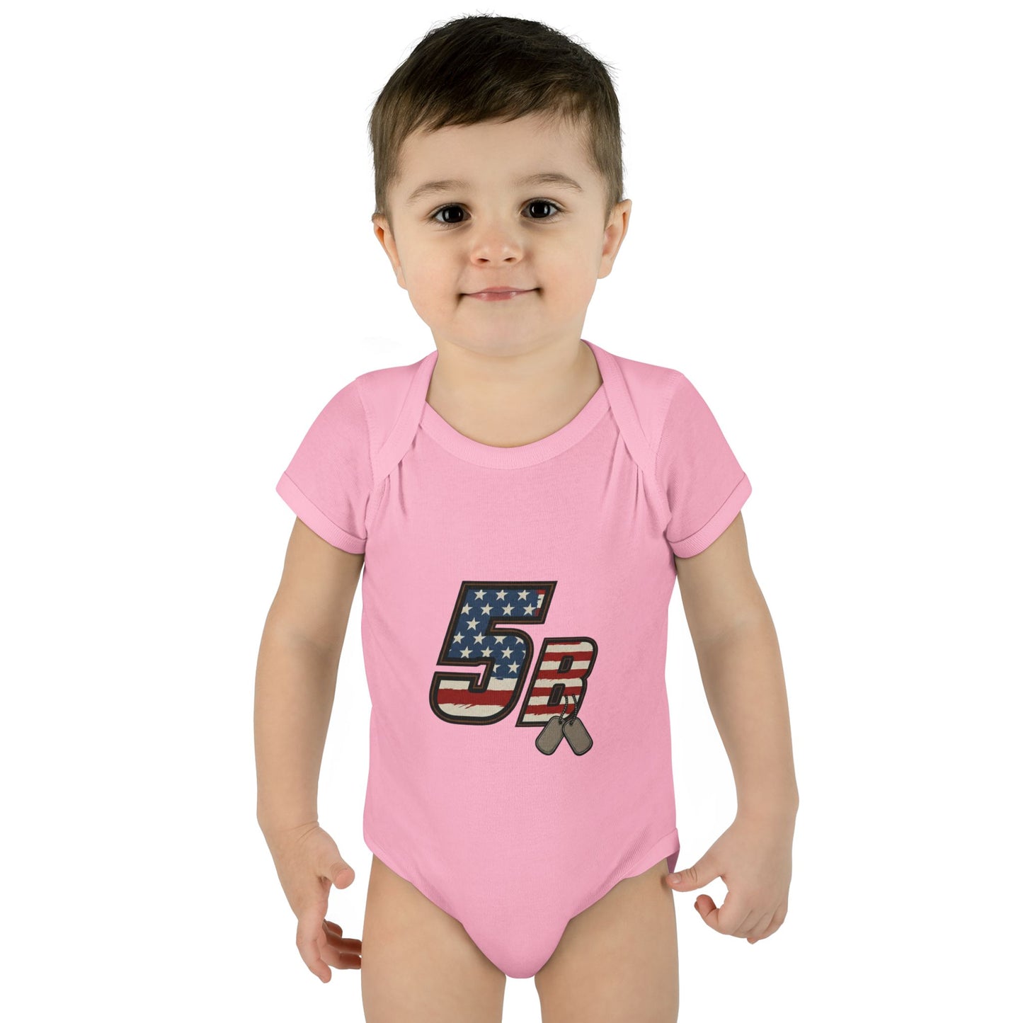 JWR - Infant Baby Rib Bodysuit - B