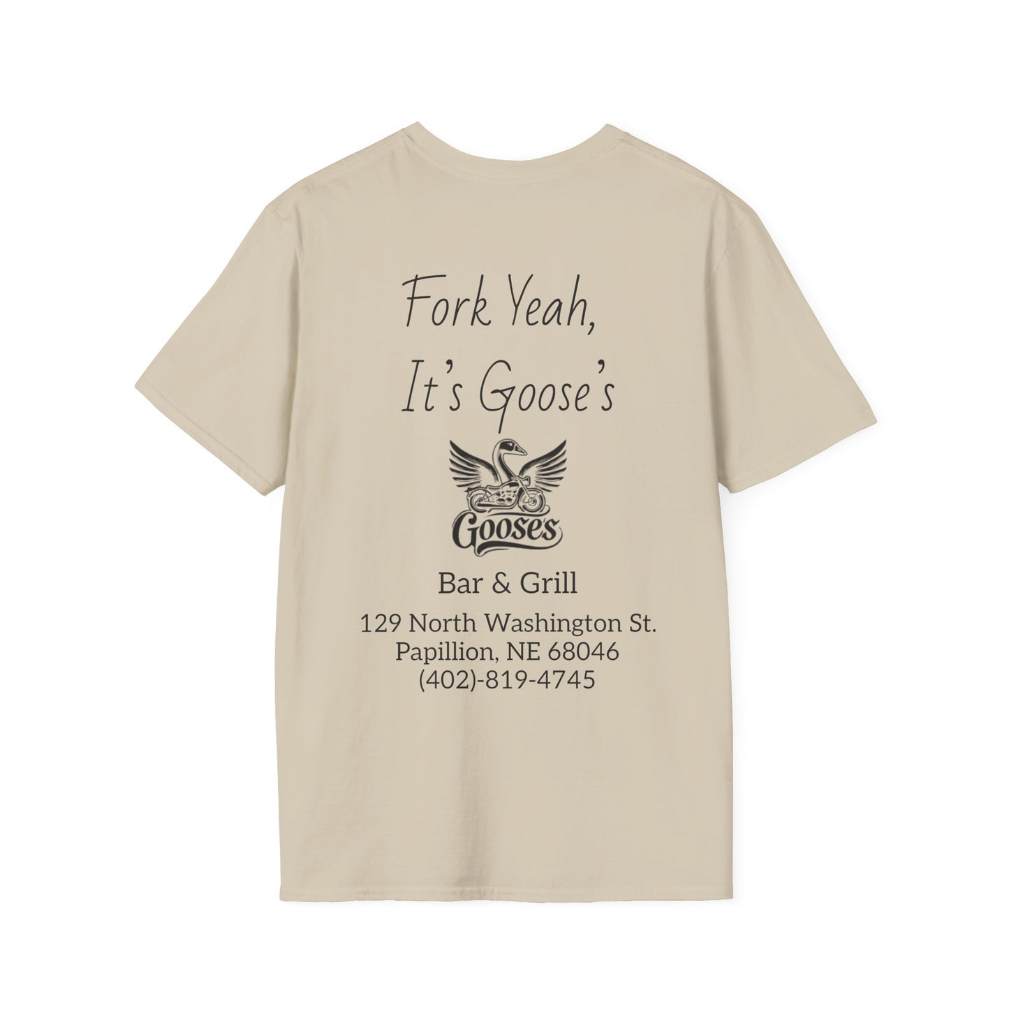 Goose's Bar & Grill - T-Shirt Fork Yeah