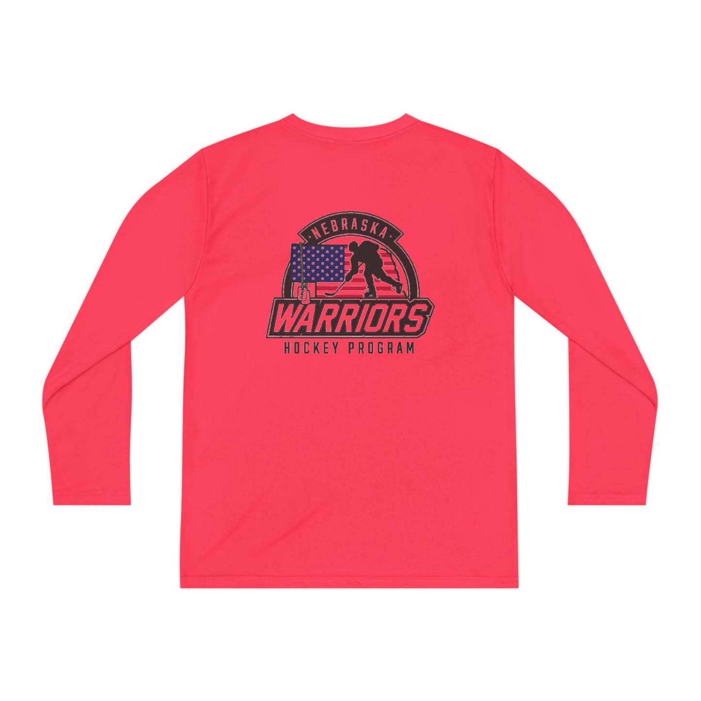 Nebraska Warriors Hockey Program Long Sleeve Tee Youth