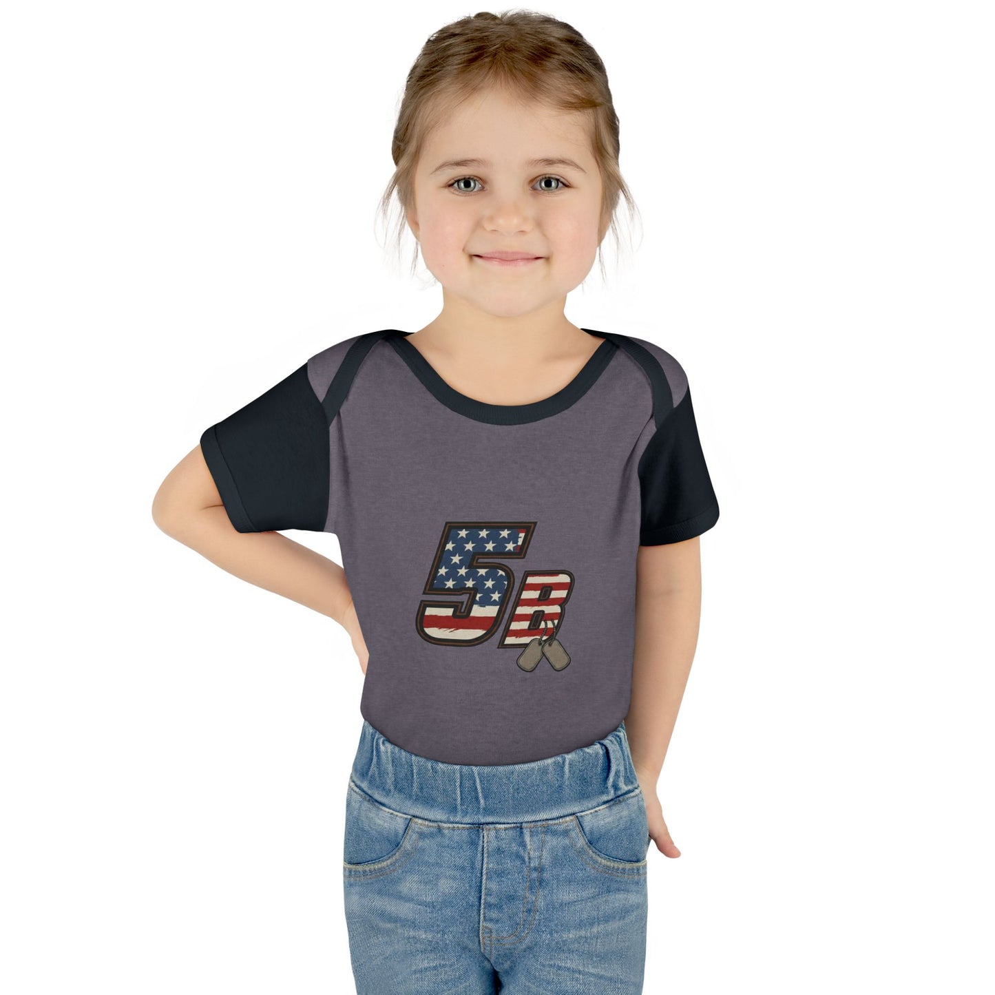 JWR - Infant Baby Rib Bodysuit - B