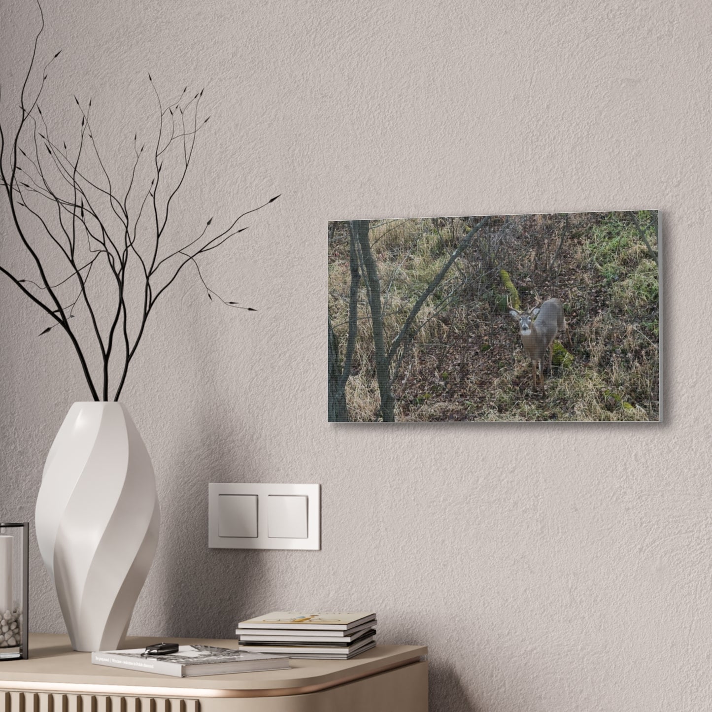 Wisconsin Adrenaline Junkies - Canvas Stretched, 0.75" - Deer