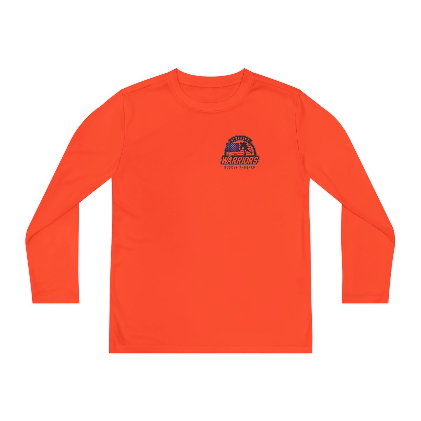 Nebraska Warriors Hockey Program Long Sleeve Tee Youth