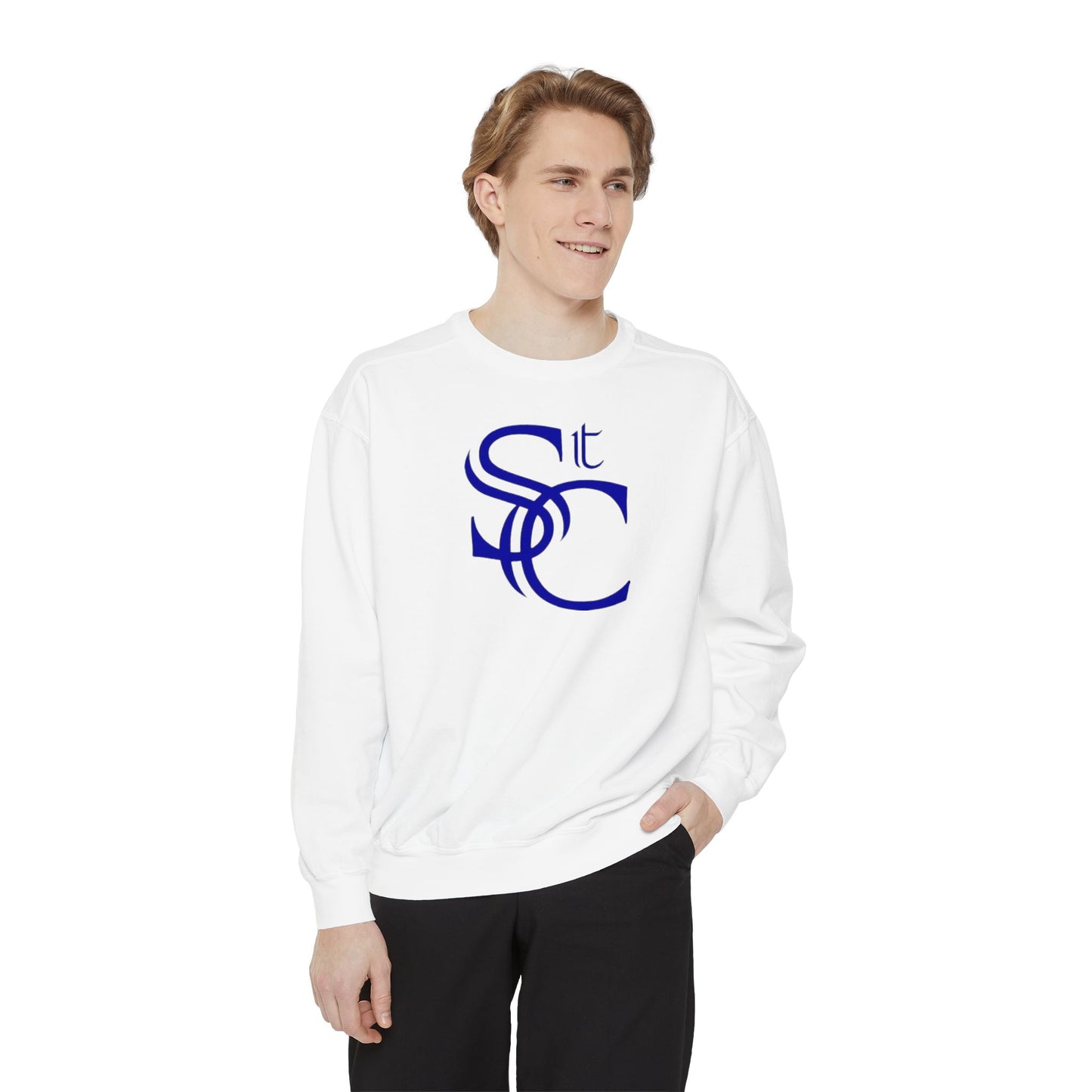 St. Columbkille Crusaders - Unisex Garment-Dyed Sweatshirt