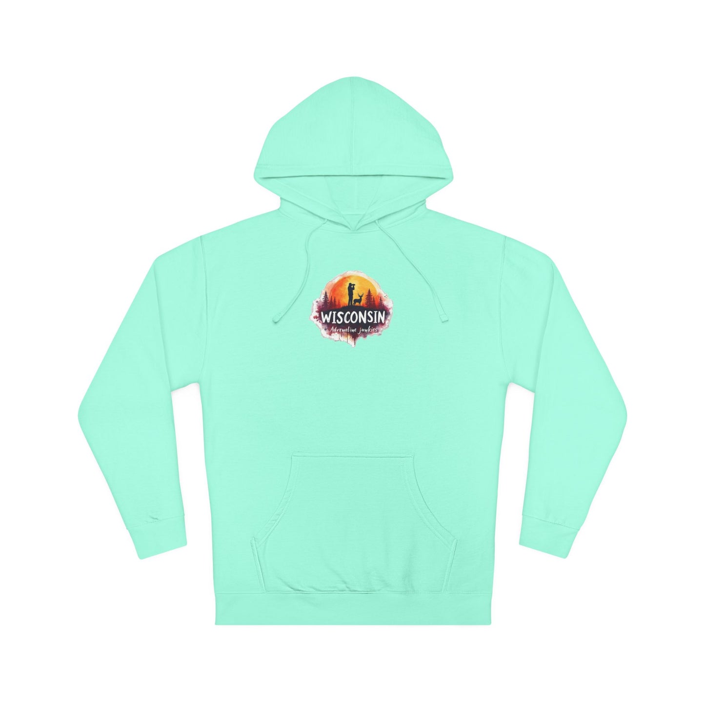 Wisconsin adrenaline junkies - Unisex Hooded Sweatshirt