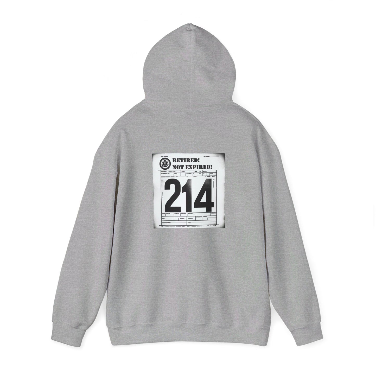 RAC Retired Not Expired-Hooded Sweatshirt!