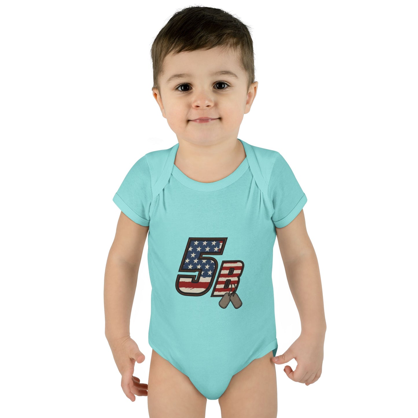 JWR - Infant Baby Rib Bodysuit - B