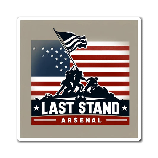 Last Stand Arsenal - Flag Magnet